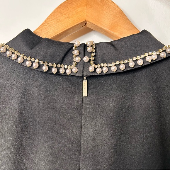 Karl Lagerfeld Paris Scuba Crepe A-line Dress - Size 4 - Picture 10 of 16